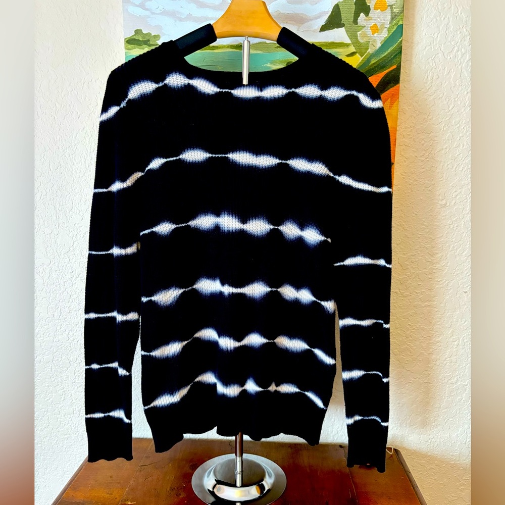 Women’s INC black & white sweater size P/M
